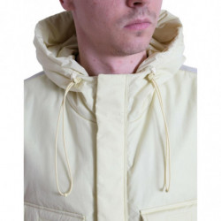 Giacca gilet sportivo con cappuccio in nylon giallo - IT48 - M
