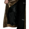 Bomber da uomo con zip intera in nylon bronzo - IT54 - XL