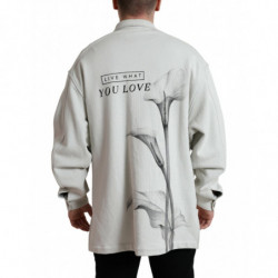 Giacca cappotto con colletto button down in cotone grigio - IT48 - M