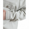 Giacca cappotto con colletto button down in cotone grigio - IT48 - M