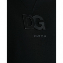 Maglione pullover girocollo con logo nero - IT50 - L