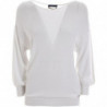 Maglia in Viscosa Bianca - M