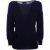 Maglia in Viscosa Blu - L