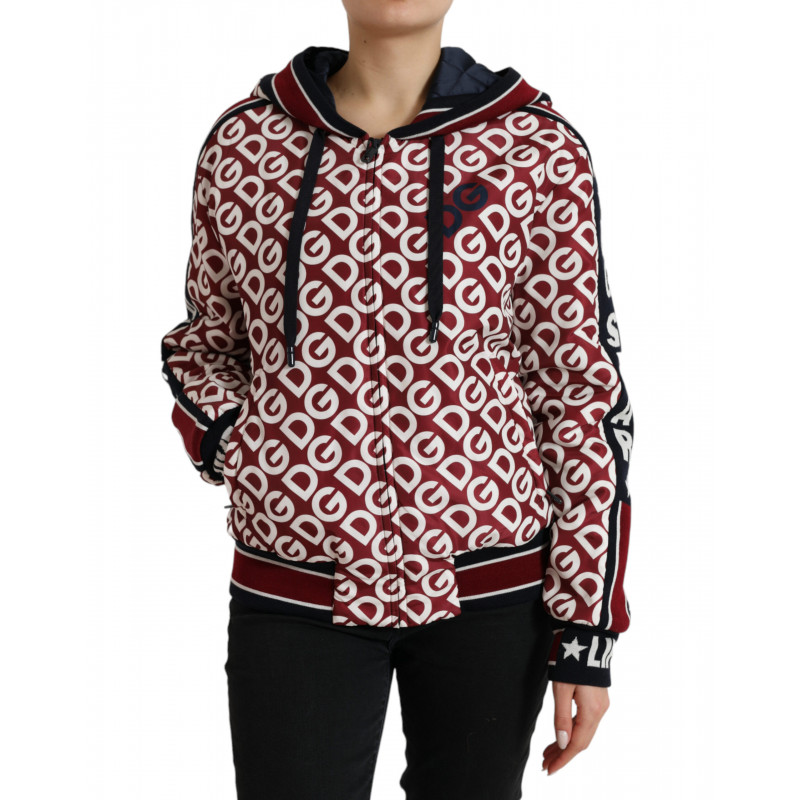 Bomber con cappuccio DG Mania multicolore - IT44 - L