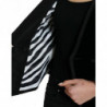 Giacca doppiopetto in cotone velluto nero - IT40-S