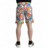 Bermuda da uomo con stampa maioliche multicolori - IT50 - L