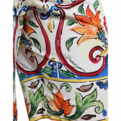 Bermuda da uomo con stampa maioliche multicolori - IT50 - L