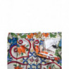 Bermuda da uomo con stampa maioliche multicolori - IT50 - L