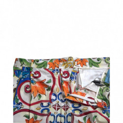 Bermuda da uomo con stampa maioliche multicolori - IT48 - M
