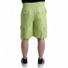 Bermuda cargo da uomo in cotone verde chiaro - IT52 - XL