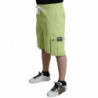 Bermuda cargo da uomo in cotone verde chiaro - IT54 - XL
