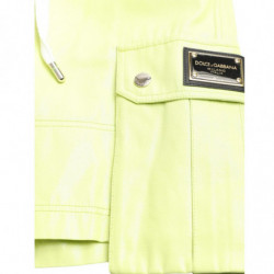 Bermuda cargo da uomo in cotone verde chiaro - IT54 - XL