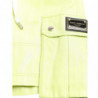Bermuda cargo da uomo in cotone verde chiaro - IT54 - XL