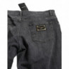 Jeans skinny slim in cotone grigio strappato - IT52 - XL