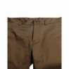 Bermuda da uomo in cotone elasticizzato marrone - IT50 - L