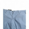 Bermuda da uomo con orlo ripiegato in cotone azzurro cielo - IT50 - L