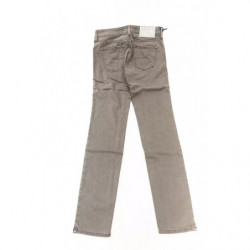 Jeans e pantaloni in simil cotone grigio - W27