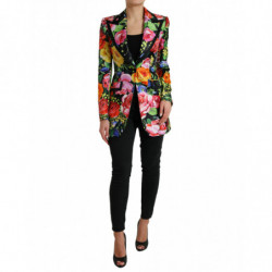 Giacca blazer in seta con...