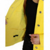 Giacca cappotto in jeans DENIM di cotone giallo - IT48 - XL
