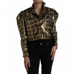 Giacca corta con paillettes...