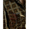 Giacca corta con paillettes in poliestere multicolore - IT40-S