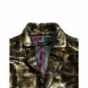 Giacca corta con paillettes in poliestere multicolore - IT40-S