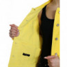 Giacca cappotto con bottoni in jeans DENIM di cotone giallo - IT44 - L