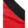 Pantaloni leggings slim in nylon rosso con logo DG - IT40-S