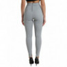 Pantaloni slim in nylon grigio - IT40-S