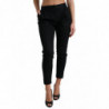 Pantaloni corti skinny a vita media neri - IT40-S