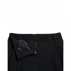 Pantaloni corti skinny a vita media neri - IT40-S