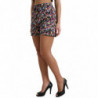 Pantaloncini hot pants a vita alta floreale multicolor - IT40-S