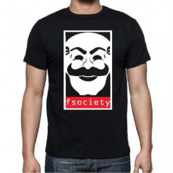 T-shirt maglietta Fsociety...