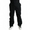 Pantaloni dritti con logo in poliestere nero - IT54 - XL