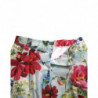 Pantaloni larghi a vita alta con motivo floreale multicolor - IT42-M
