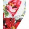 Pantaloni larghi a vita alta con motivo floreale multicolor - IT42-M