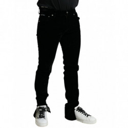 Jeans skinny in denim misto cotone nero - IT48 - M