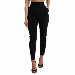 Pantaloni skinny a vita...