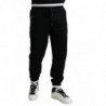 Pantaloni da jogging con pantaloni sportivi in cotone nero - IT56 - XL