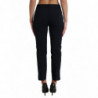 Pantaloni corti affusolati a vita media blu - IT42-M