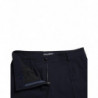 Pantaloni corti affusolati a vita media blu - IT42-M