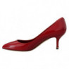 Scarpe décolleté tacco gattino pelle verniciata rossa - EU35/US4.5
