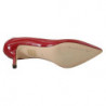 Scarpe décolleté tacco gattino pelle verniciata rossa - EU35/US4.5