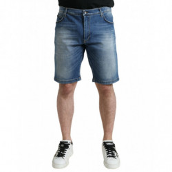 Bermuda da uomo in denim di...