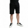 Bermuda in denim di cotone stretch nero - IT56 - XL