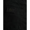 Bermuda in denim di cotone stretch nero - IT56 - XL