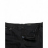 Bermuda in denim di cotone stretch nero - IT56 - XL