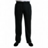 Pantaloni eleganti dal taglio dritto formale in lana nera - IT48 - M
