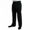Pantaloni eleganti dal taglio dritto formale in lana nera - IT48 - M