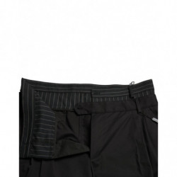 Bermuda cargo cargo elasticizzati in cotone nero - IT54 - XL